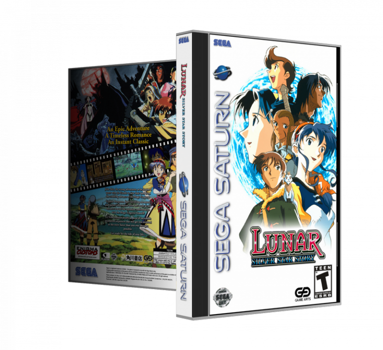 LUNAR SILVER STAR STORY COMPLETE - Version MPEG SEGA SATURN NTSC-J (Japon, Complet, Bon état)